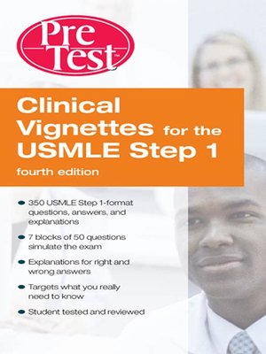 cover image of Clinical Vignettes for the USMLE Step 1